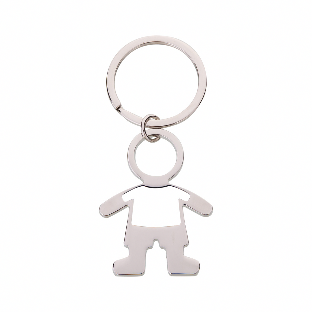 Boy Silhouette Keychain